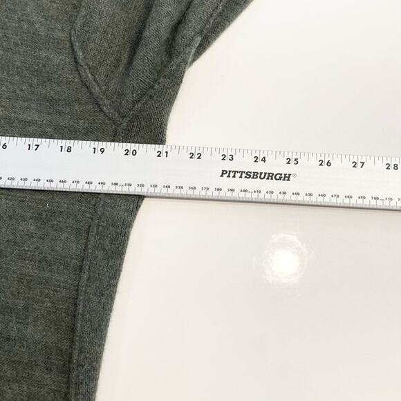 NWOT PAKA Sweater M Unisex”The Hoodie Alpaca Eucalyptus-Green”Aztec&Logo-Patches - Picture 9 of 11